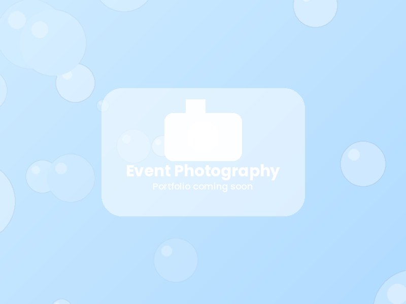 Placeholder — event photography portfolio coming soon